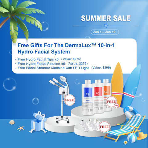 DermaLux™ 10-in-1 Hydro Facial System