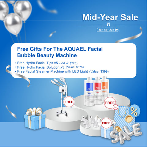 AQUAEL Facial Bubble Beauty Machine
