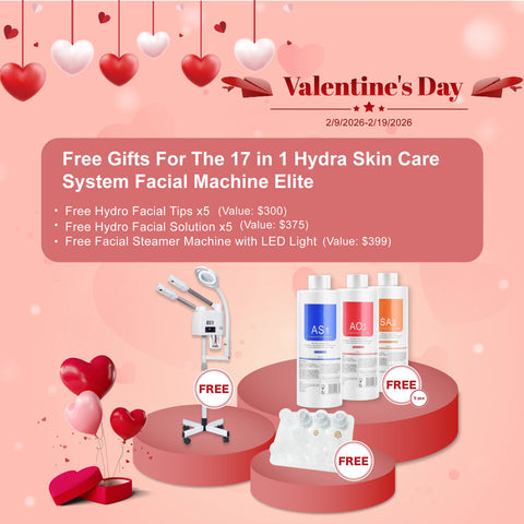 17 in 1 Hydra Skin Care System Facial Machine Elite