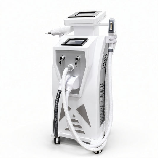 Machine laser pour épilation + détatouage + lifting du visage RF