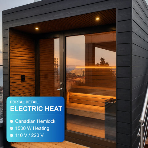 Lignessa Shower Sauna Cabin — view 04