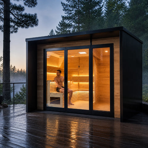 Lignessa Shower Sauna Cabin — view 06
