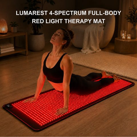 LumaRest 4-Spectrum Full-Body Red Light Therapy Mat