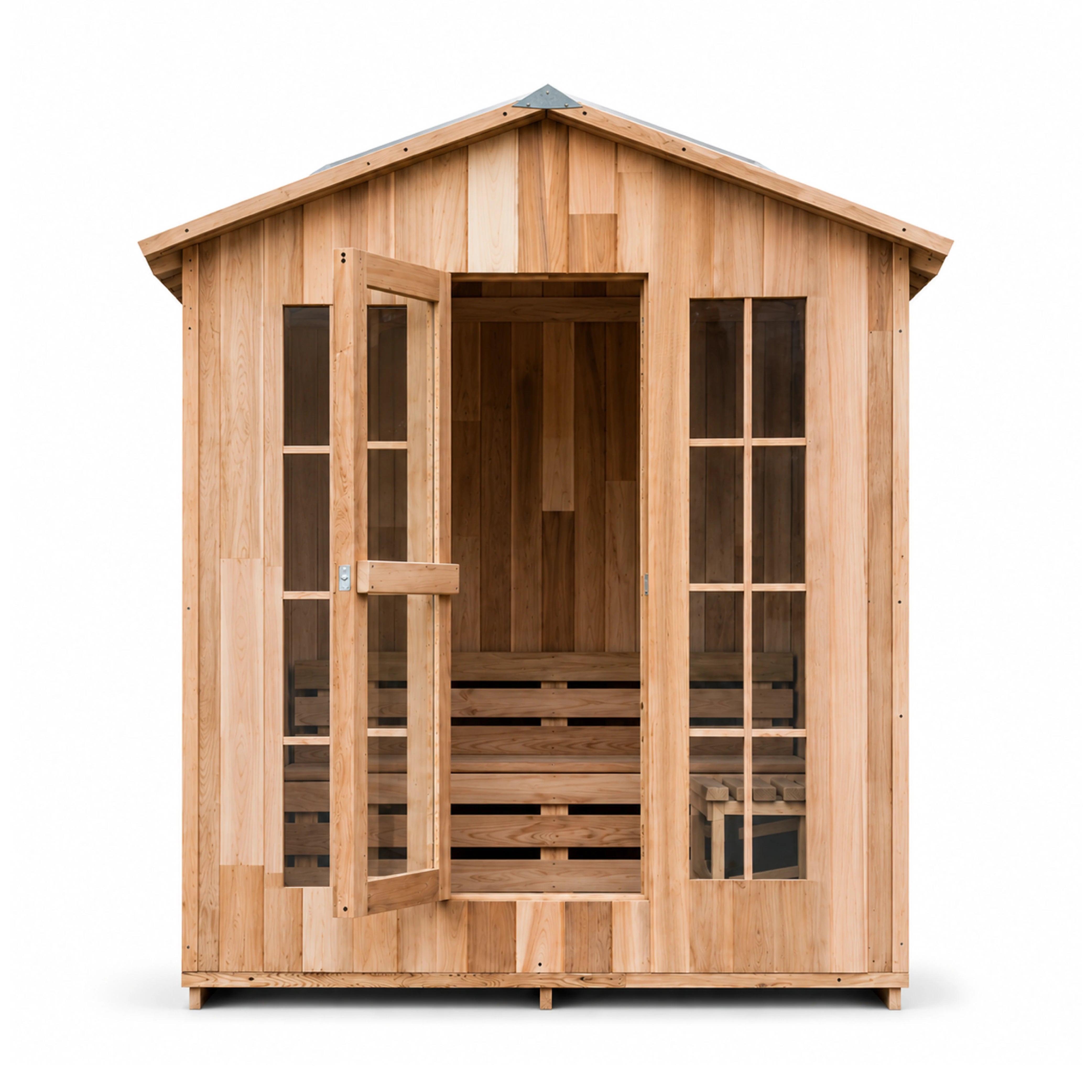 Lunavera Outdoor Traditional 2-Person Dry Sauna Cabin — view 01