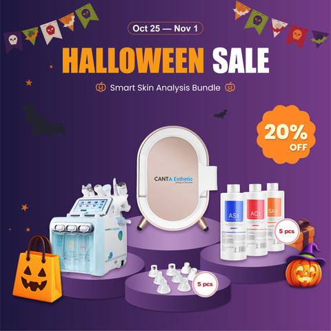 M9 Skin Analysis & Hydro Facial Bundle – Halloween Sale