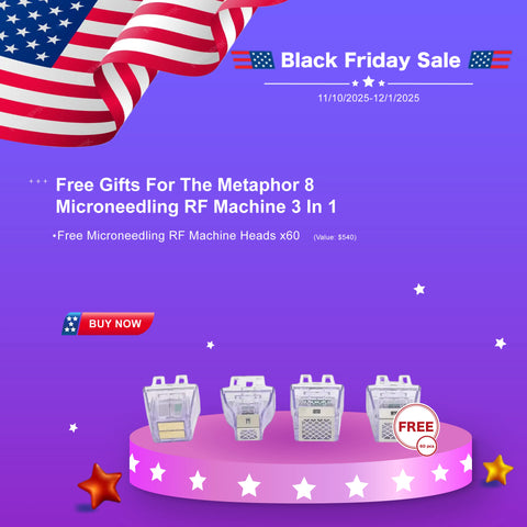 Métaphore 8 Machine de Microneedling RF 3 en 1