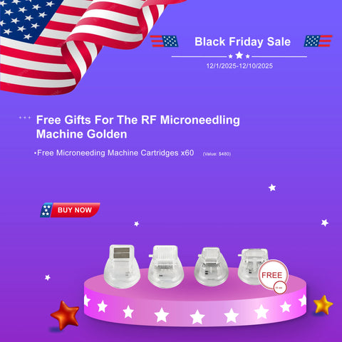 RF Microneedling Machine Golden