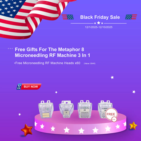 Métaphore 8 Machine de Microneedling RF 3 en 1