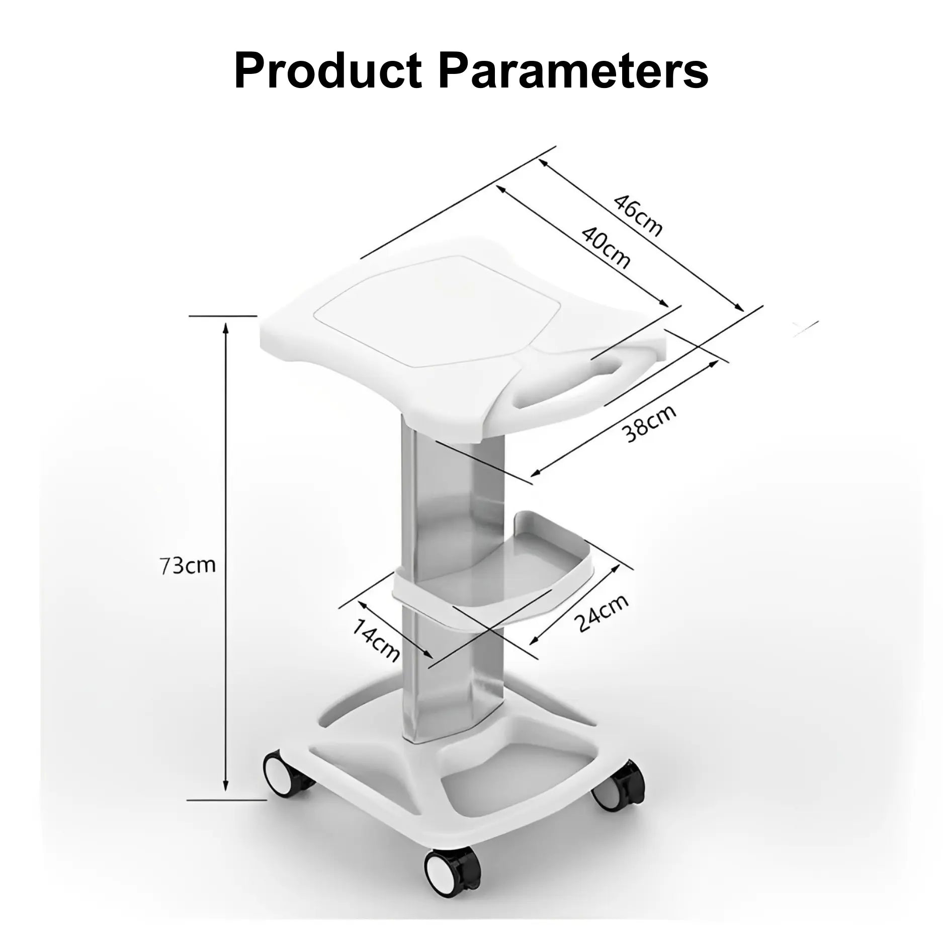 Salon Spa Beauty Machine Trolley