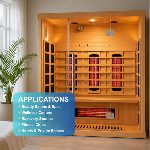 Nerelyra Far Infrared Red Light Sauna Room 3.0