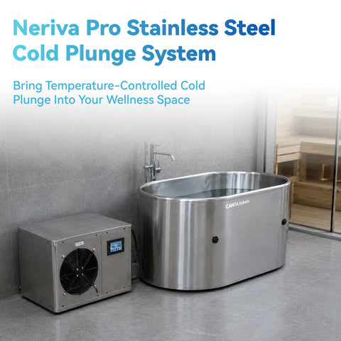 Neriva Pro Stainless Steel Cold Plunge System