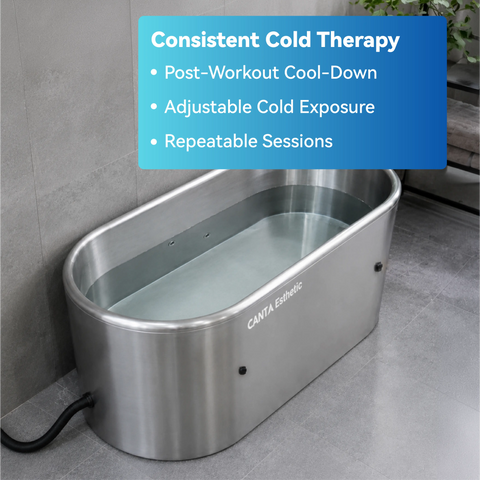 Neriva Pro Stainless Steel Cold Plunge System