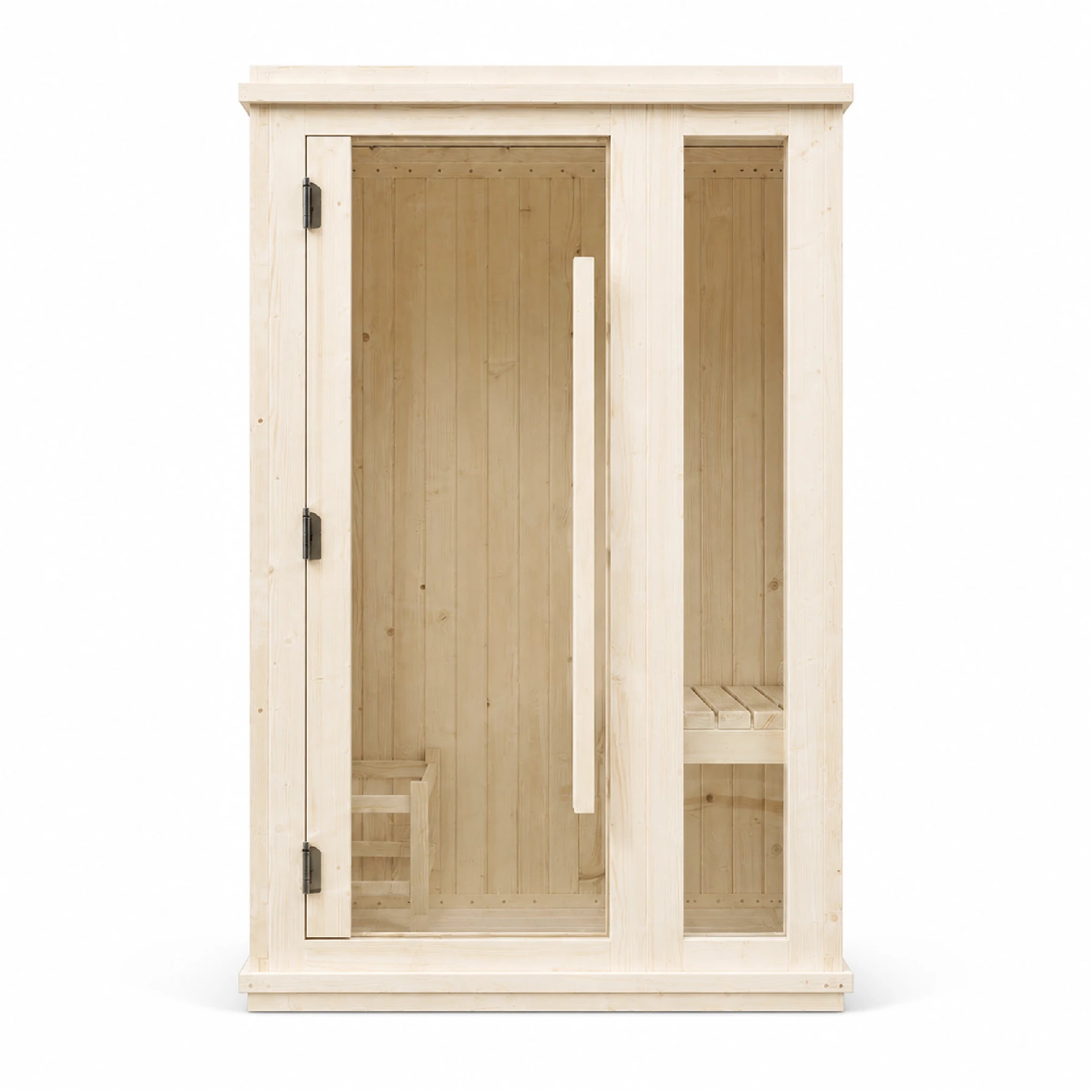 Nordelle 2-Person Wooden Square Indoor Sauna — view 01