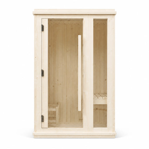 Nordelle 2-Person Wooden Square Indoor Sauna — view 01