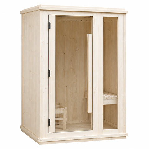 Nordelle 2-Person Wooden Square Indoor Sauna — view 02