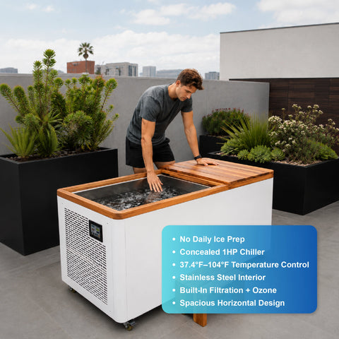 Norvella X2 Cold Plunge Tub with Chiller