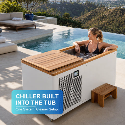 Norvella X2 Cold Plunge Tub with Chiller