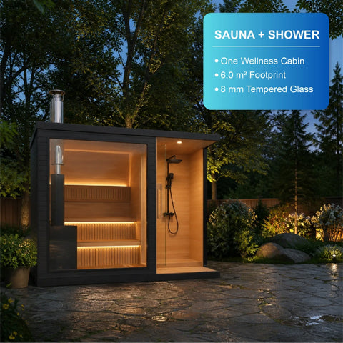 Nymbora Sauna & Shower Cabin — view 03