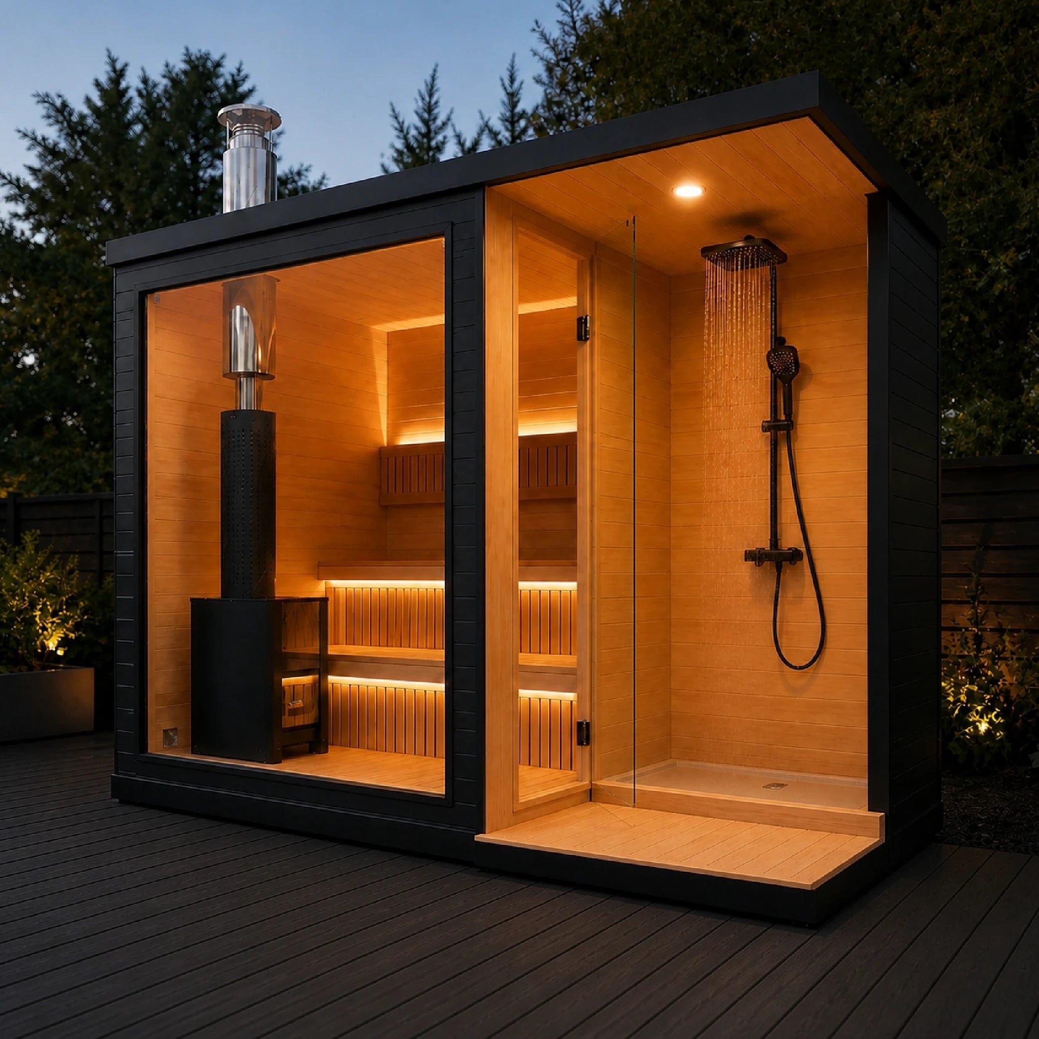 Nymbora Sauna & Shower Cabin — view 04