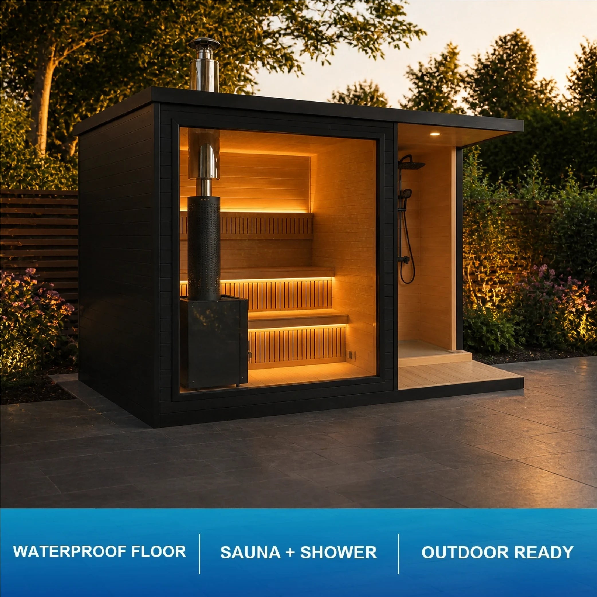 Nymbora Sauna & Shower Cabin — view 06