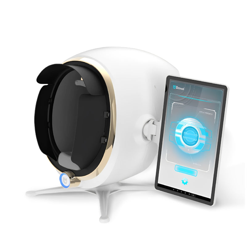 Machine d'analyse cutanée moji