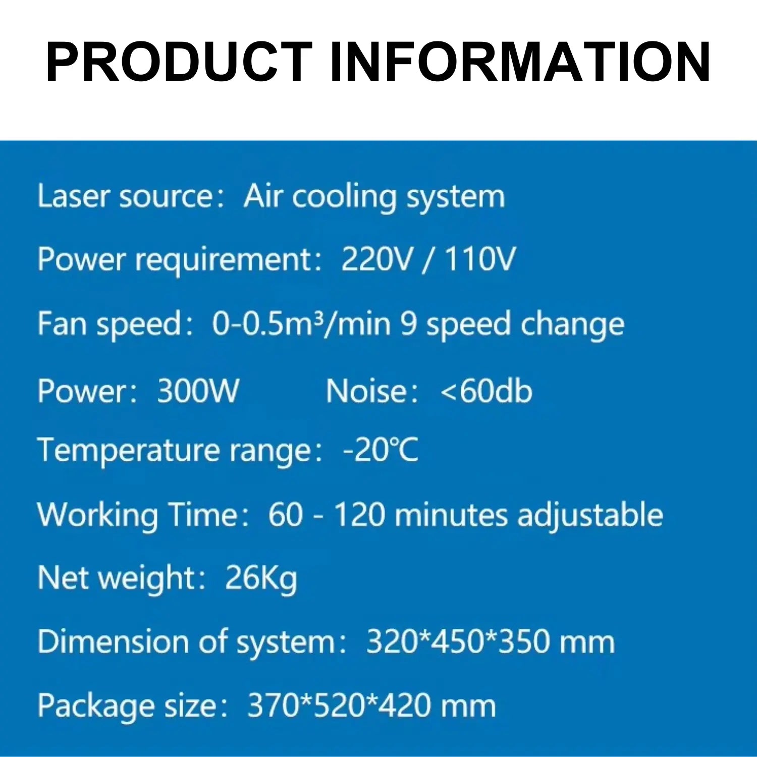 Máquina de Enfriamiento de Piel Pro300