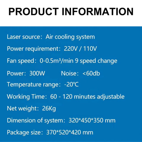 Skin Cooling Machine Pro300