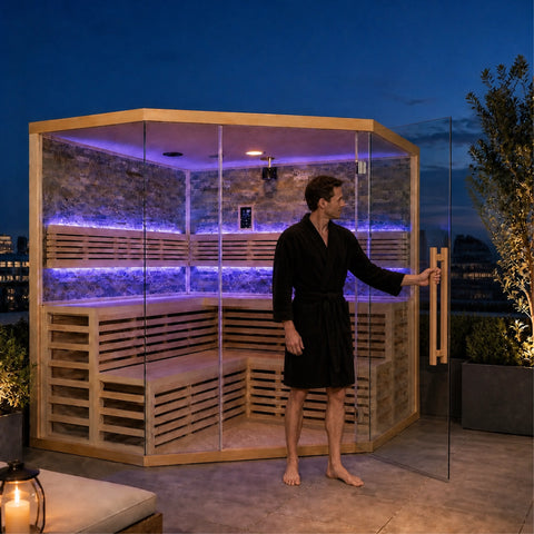 Solaris Outdoor Infrared Sauna Cabin — view 06