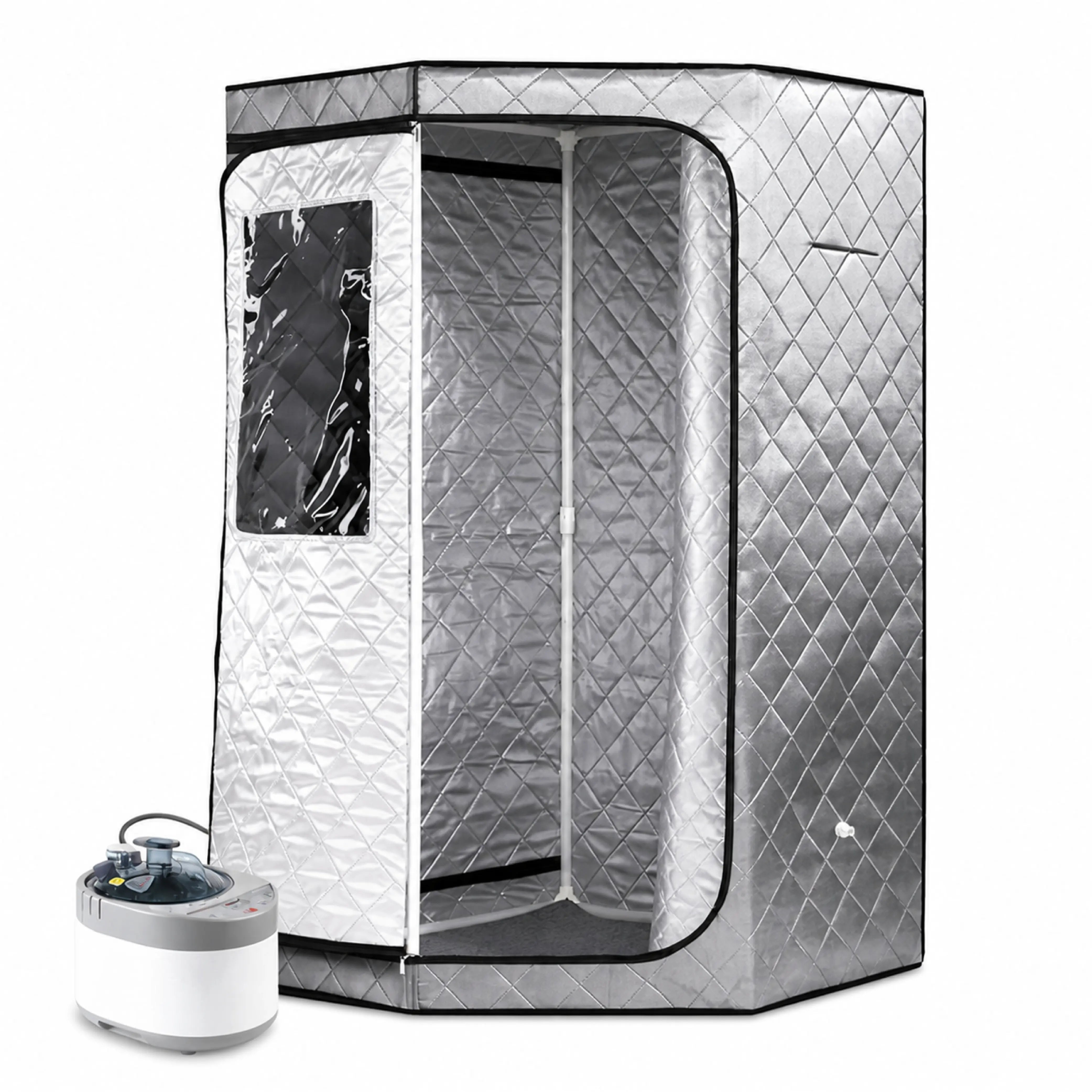 Svelora 1-Person Slimming Infrared Sauna Cabin — view 02