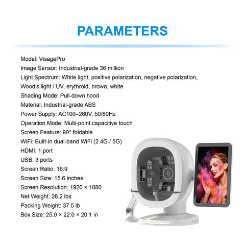 VisagePro AI Skin Analyzer