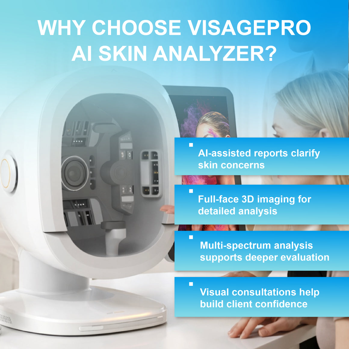 Visage Lab Why Choose VisagePro AI Skin Analyzer?