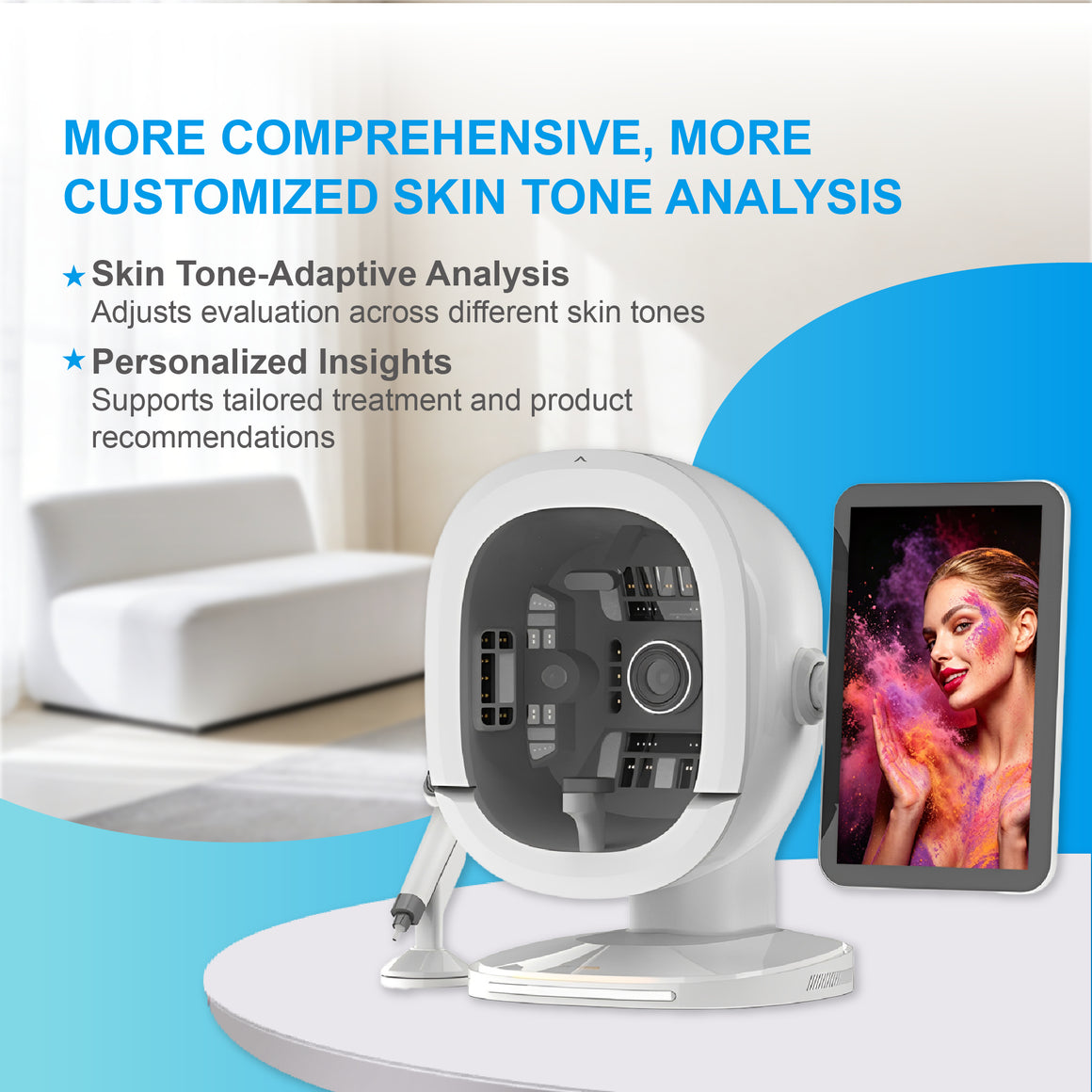 Visage Lab More Comprehensive, More Customized Skin Tone Analysis