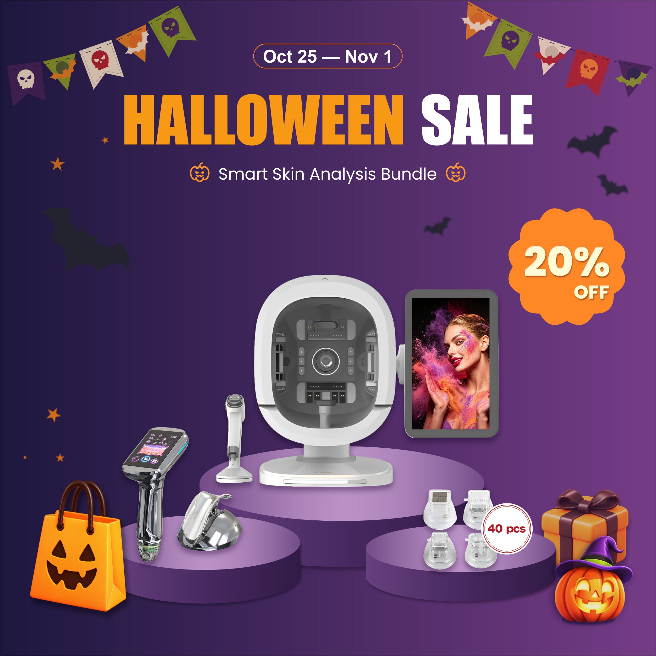 VisagePro Skin Rejuvenation Bundle – Halloween Sale
