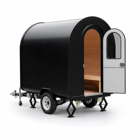 Nocterris Black Portable Sauna — front or primary product view