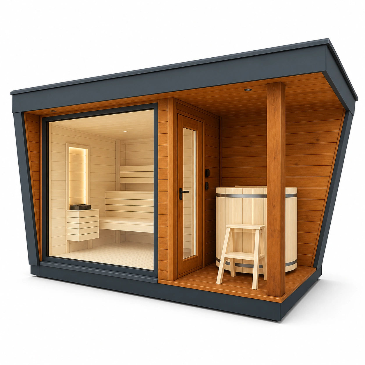 Rivoryn Sauna & Ice Bath Suite — alternate product angle