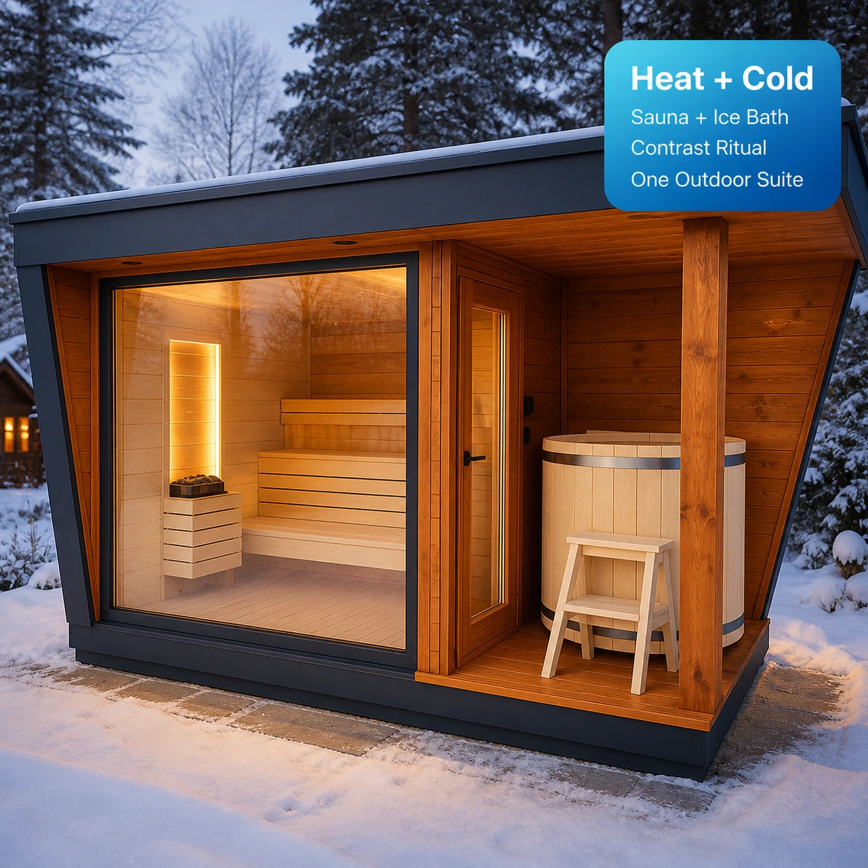 Rivoryn Sauna & Ice Bath Suite — product lifestyle or detail view 3