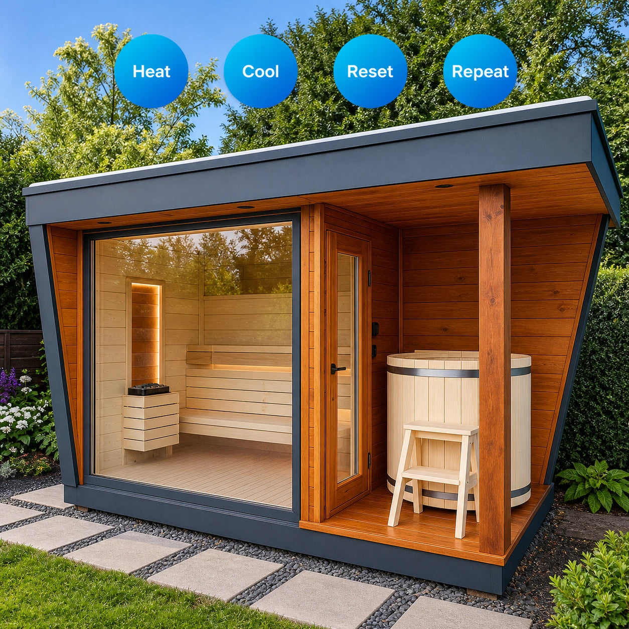 Rivoryn Sauna & Ice Bath Suite — product lifestyle or detail view 4