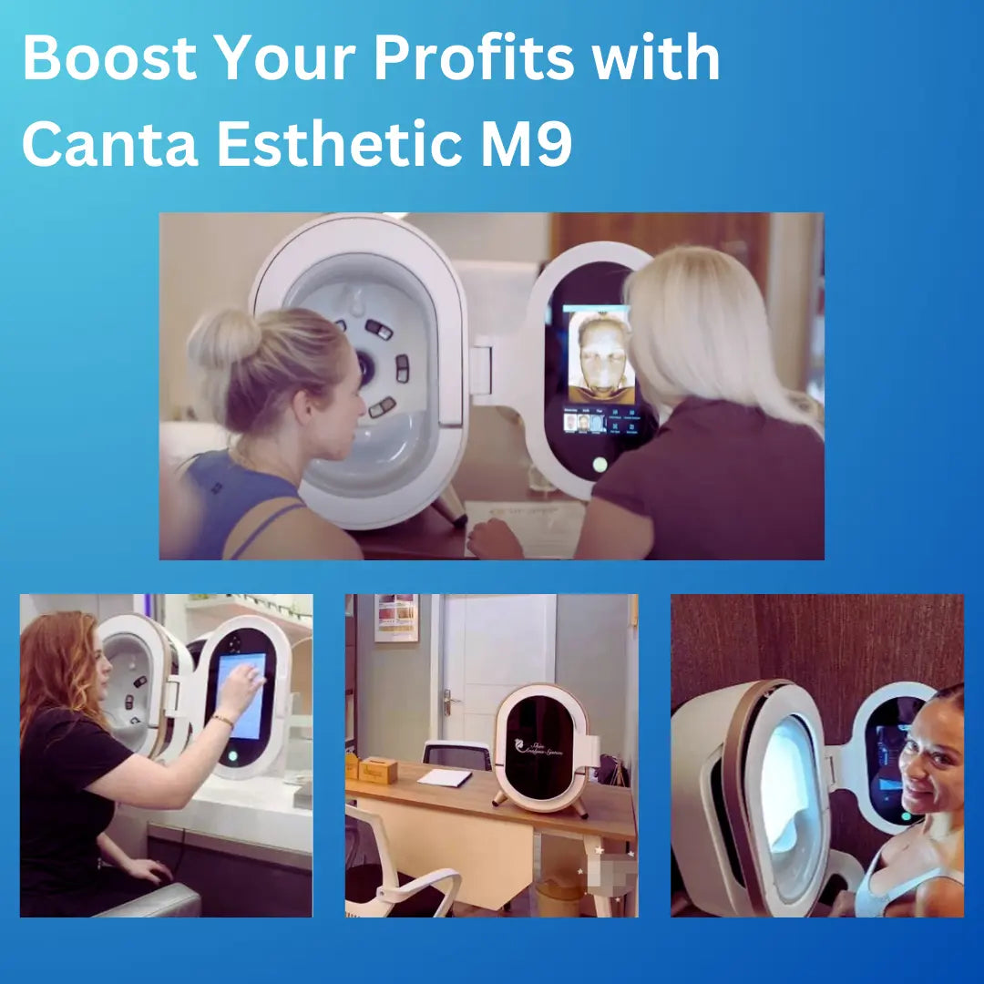 skin analysis machine boost profit canta esthetic