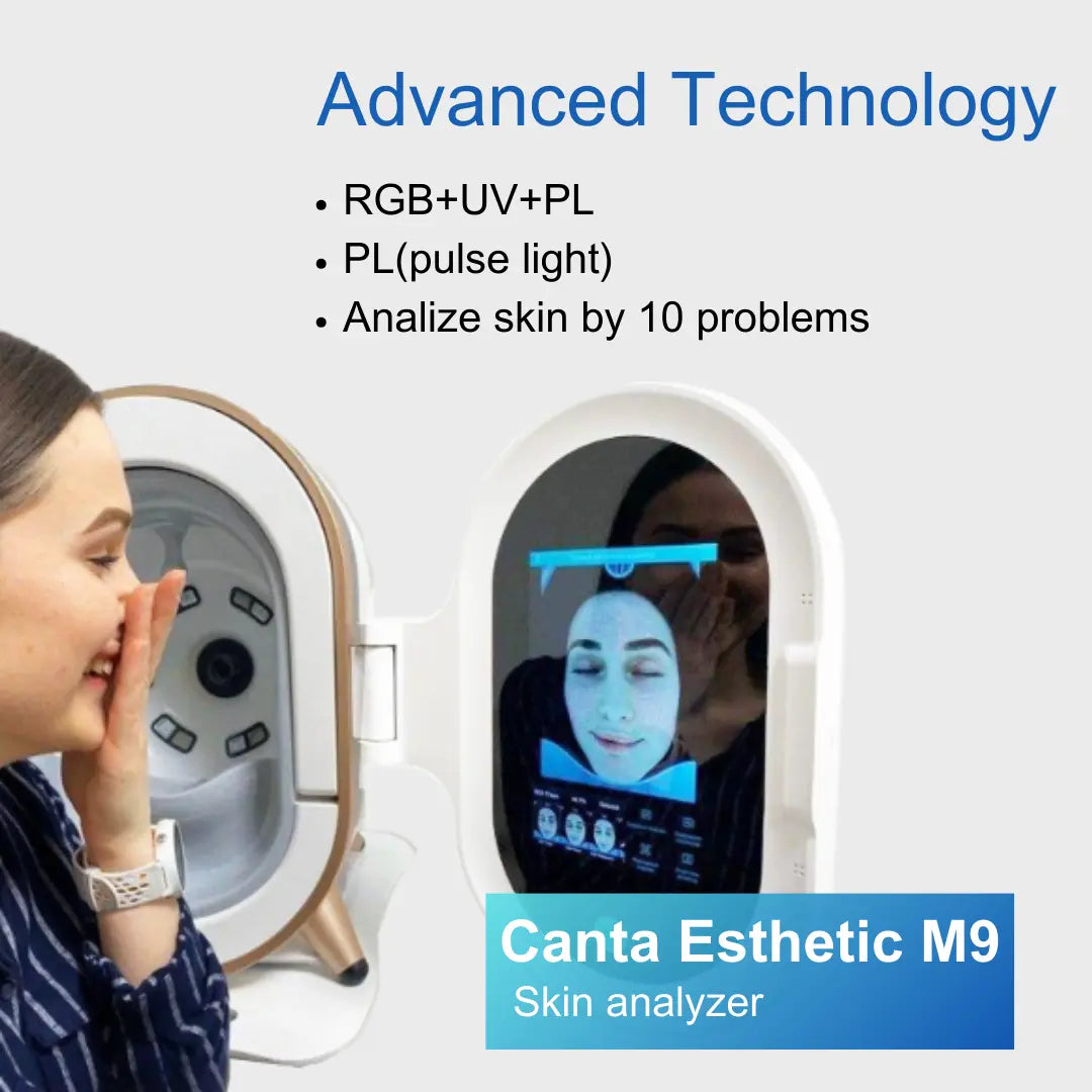 skin analysis machine function canta esthetic