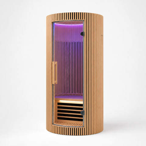 Solvane Luxury Indoor Infrared Sauna Cabin — alternate product angle