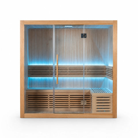 Vespera LED Steam Sauna Cabin — front or primary product view